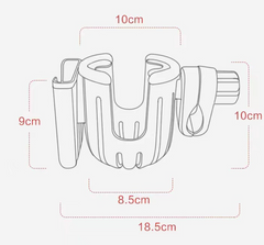 pohártartó babakocsira